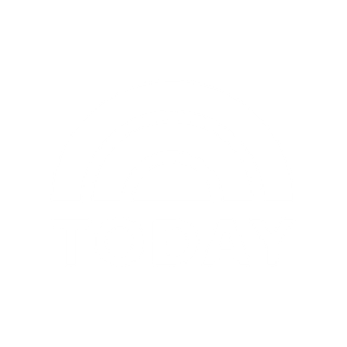 Today Show logo, stylized rainbow arch above the word 'TODAY' in bold white letters on a black background.